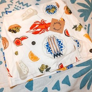 Bailey Rose Seafood Print Skirt
